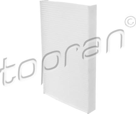 Topran 720 289 - Filter, interior air autospares.lv