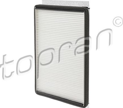 Topran 720 286 - Filter, interior air autospares.lv