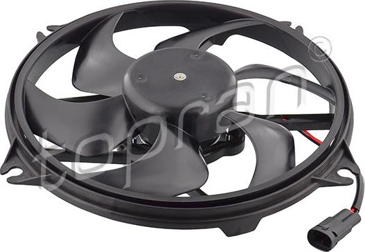 Topran 721 542 - Fan, radiator autospares.lv