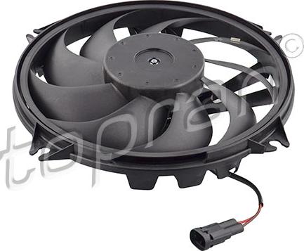 Topran 721 536 - Fan, radiator autospares.lv