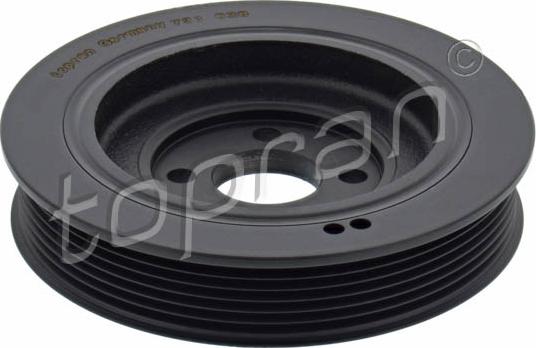 Topran 721 026 - Belt Pulley, crankshaft autospares.lv