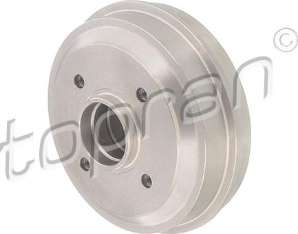 Topran 721 178 - Brake Drum autospares.lv