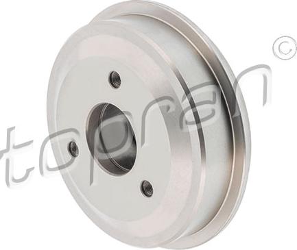 Topran 721 215 - Brake Drum autospares.lv