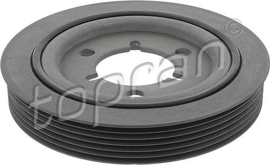 Topran 723 950 - Belt Pulley, crankshaft autospares.lv