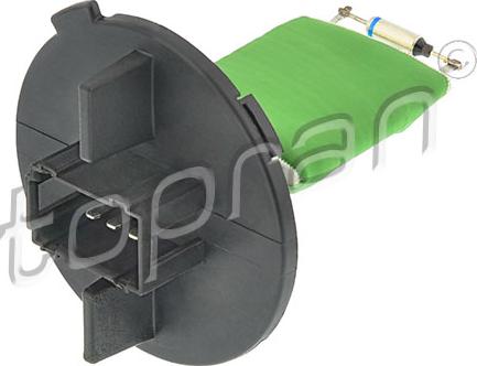 Topran 723 695 - Resistor, interior blower autospares.lv