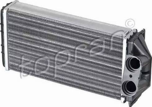 Topran 723 042 - Heat Exchanger, interior heating autospares.lv