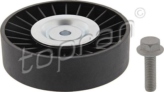 Topran 722 432 - Pulley, v-ribbed belt autospares.lv