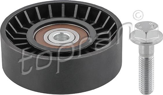 Topran 722 427 - Pulley, v-ribbed belt autospares.lv