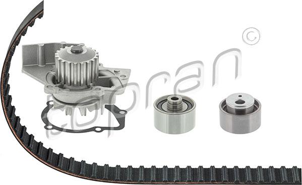 Topran 722 658 - Water Pump & Timing Belt Set autospares.lv