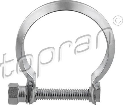 Topran 722 342 - Pipe Connector, exhaust system autospares.lv