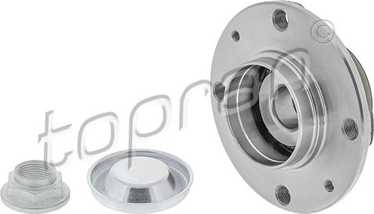 Topran 722 257 - Wheel hub, bearing Kit autospares.lv