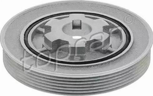 Topran 722 276 - Belt Pulley, crankshaft autospares.lv