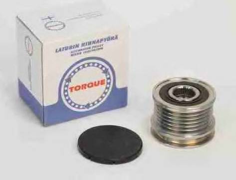 Torque KR6001 - Pulley, alternator, freewheel clutch autospares.lv