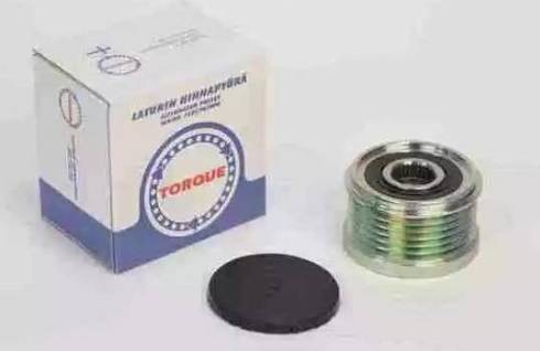 Torque KR6010 - Pulley, alternator, freewheel clutch autospares.lv