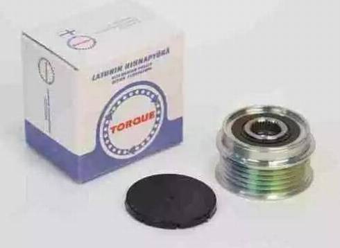 Torque KR6023 - Pulley, alternator, freewheel clutch autospares.lv