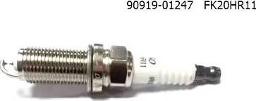 TOYOTA 90919-01247 - Spark Plug autospares.lv