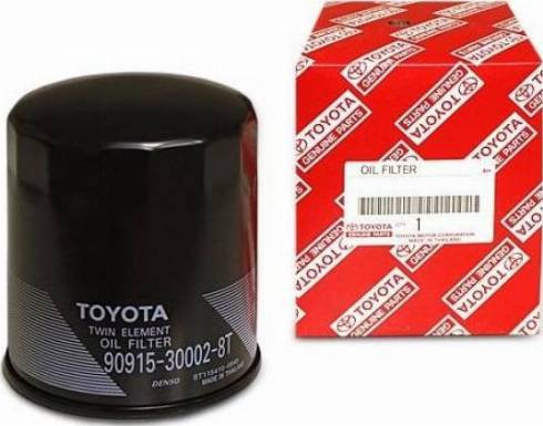 TOYOTA 90915-30002-8T - Oil Filter autospares.lv