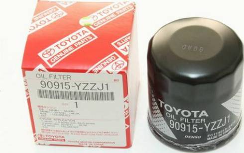 TOYOTA 90915-YZZJ1 - Oil Filter autospares.lv