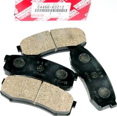 TOYOTA 04466-60010 - Brake Pad Set, disc brake autospares.lv