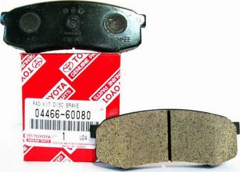 TOYOTA 04466-60080 - Brake Pad Set, disc brake autospares.lv