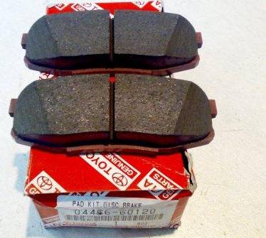 TOYOTA 04466-60120 - Brake Pad Set, disc brake autospares.lv