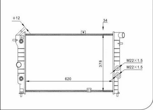 TQ 60921 - Radiator, engine cooling autospares.lv