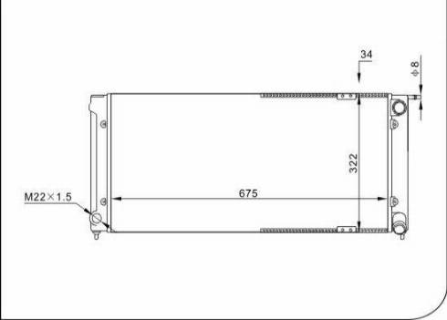 TQ 19929 - Radiator, engine cooling autospares.lv