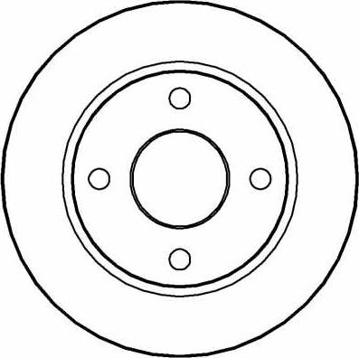 TQ TQ-DP021 - Brake Disc autospares.lv