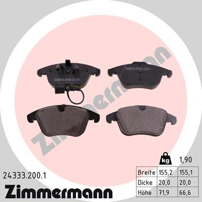 TQ TQ-BP0753 - Brake Pad Set, disc brake autospares.lv