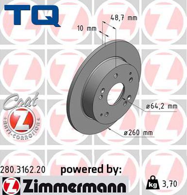 TQ 244519 - Brake Disc autospares.lv