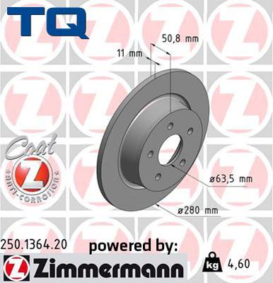 TQ 244517 - Brake Disc autospares.lv