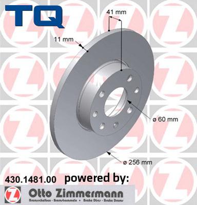 TQ 244539 - Brake Disc autospares.lv