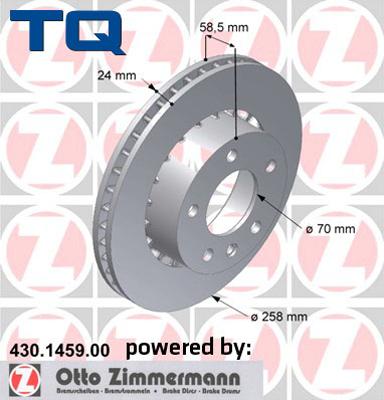 TQ 244534 - Brake Disc autospares.lv