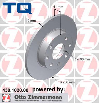 TQ 244533 - Brake Disc autospares.lv