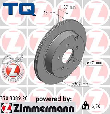 TQ 244523 - Brake Disc autospares.lv