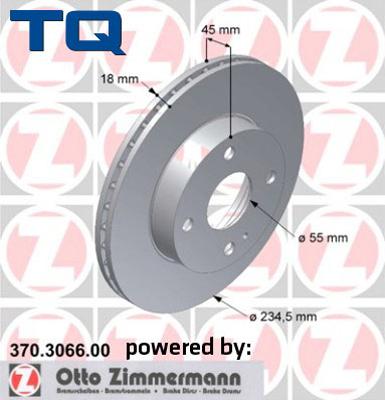 TQ TQ-BD0613 - Brake Disc autospares.lv