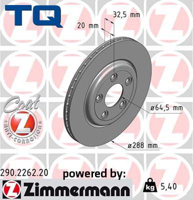 TQ 244649 - Brake Disc autospares.lv