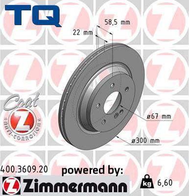 TQ 244604 - Brake Disc autospares.lv