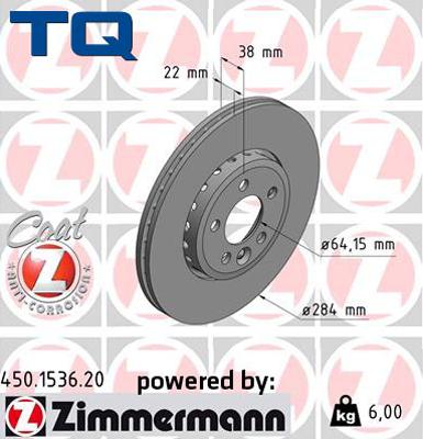 TQ 244612 - Brake Disc autospares.lv