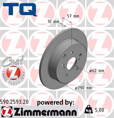 TQ 244617 - Brake Disc autospares.lv