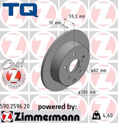 TQ 244681 - Brake Disc autospares.lv