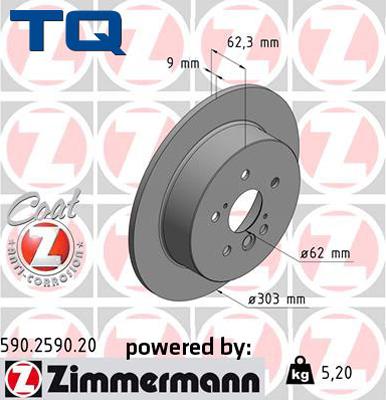 TQ 244679 - Brake Disc autospares.lv