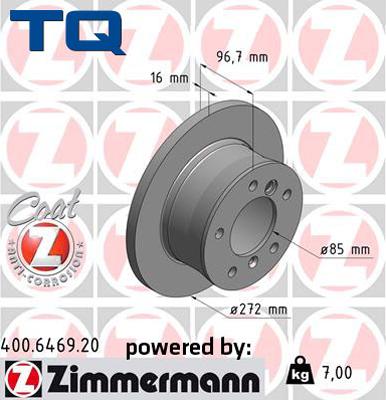 TQ 229490 - Brake Disc autospares.lv