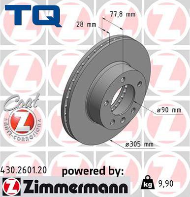 TQ 229492 - Brake Disc autospares.lv