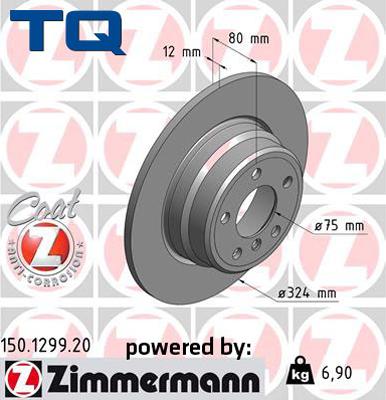 TQ 229459 - Brake Disc autospares.lv