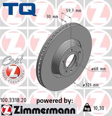 TQ 229453 - Brake Disc autospares.lv