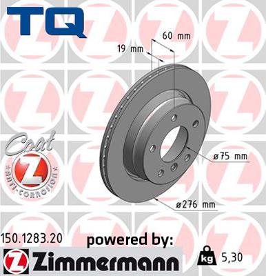 TQ TQ-BD0228 - Brake Disc autospares.lv