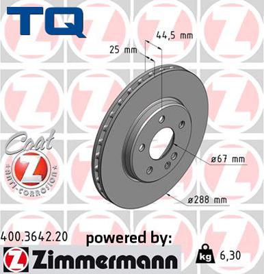 TQ 229488 - Brake Disc autospares.lv