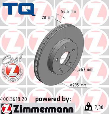 TQ TQ-BD0708 - Brake Disc autospares.lv