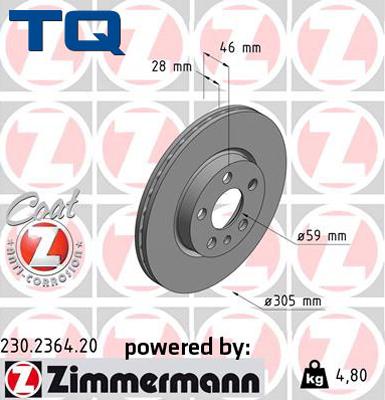 TQ 229475 - Brake Disc autospares.lv